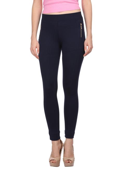 blue poly cotton jeggings - 10962294 - Very Small Image - 1