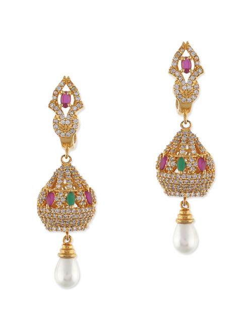 multicolour metal alloy earring - 10963033 - Very Small Image - 1