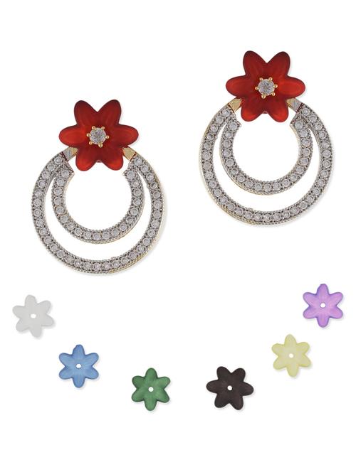 multicolour metal alloy earring - 10963043 - Very Small Image - 1