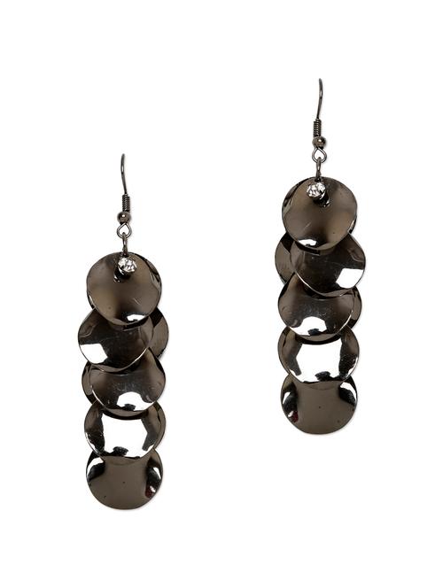 black metal alloy earring - 10968713 - Very Small Image - 1