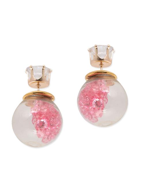 pink metal alloy earring - 10972652 - Very Small Image - 1