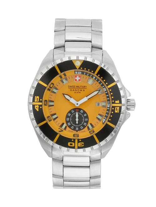 swiss military stainless steel men's multifunction swiss movement watch - 10980660 - Very Small Image - 1