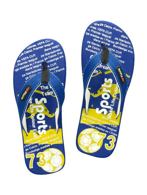 blue leatherette slippers, flip flops & sliders - 10985827 - Very Small Image - 1