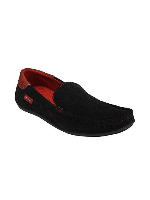 black leatherette loafers - 10986148 - Very Small Image - 1