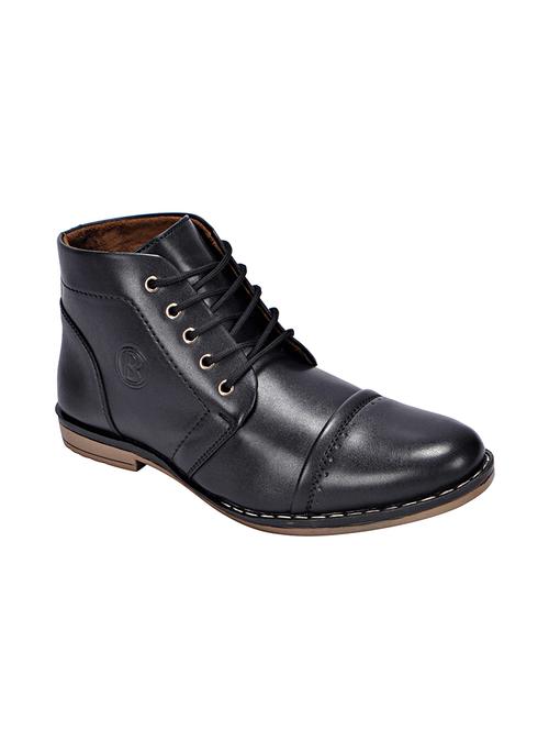 black leatherette boots - 10986221 - Very Small Image - 1