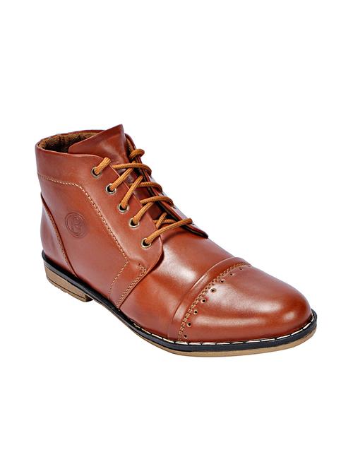tan leatherette boot - 10986222 - Very Small Image - 1