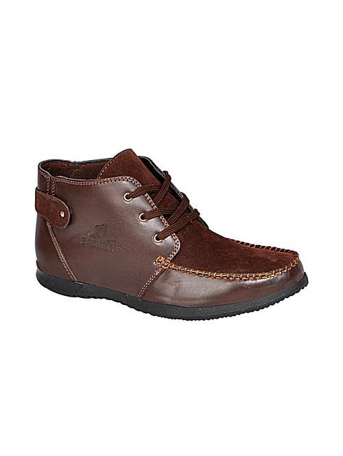 brown leatherette boot - 10986235 - Very Small Image - 1