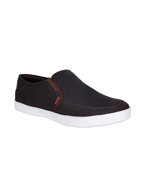 brown canvas slip on shoe - 10986266 - Very Small Image - 1