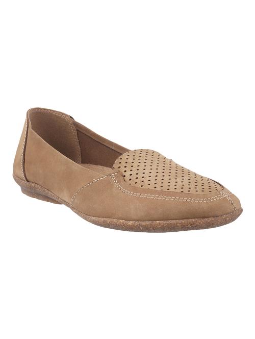 beige leatherette ballerina - 10998427 - Very Small Image - 1