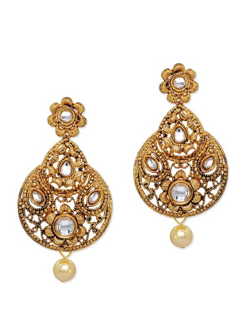 gold metal alloy earring - 10999531 - Very Small Image - 1