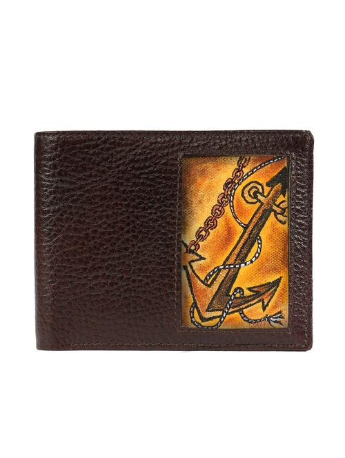 brown leather wallet - 11015658 - Very Small Image - 1