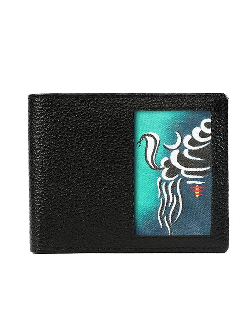 black leather wallet - 11015667 - Very Small Image - 1