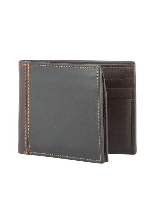 brown leatherette wallet - 11017293 - Very Small Image - 1