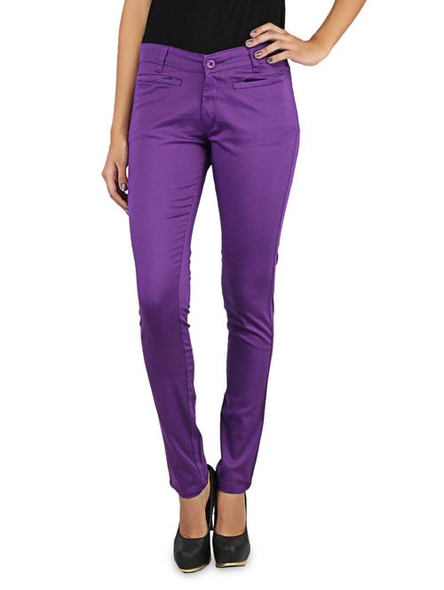 purple tapered pants - 1101737 - Very Small Image - 1