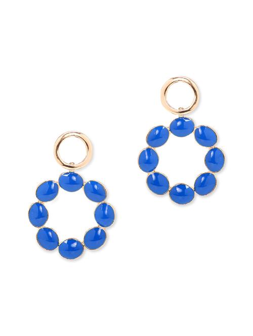 blue metal earring - 11017954 - Very Small Image - 1