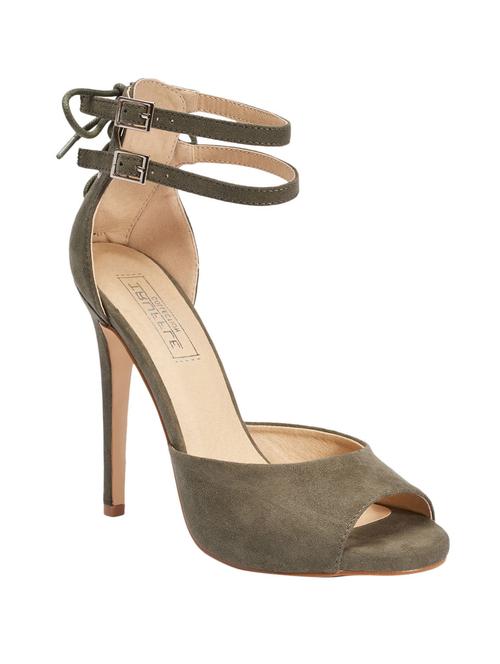 brown faux leather sandals - 11018126 - Very Small Image - 1