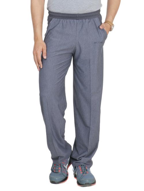 grey cotton track pant - 11025924 - Very Small Image - 1