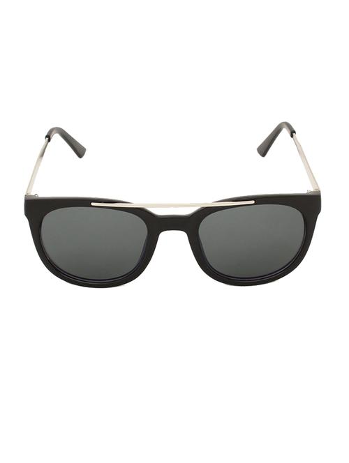 black plastic wayfarer men sunglass - 11028313 - Very Small Image - 1