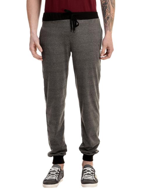 grey cotton blend track pant - 11035887 - Very Small Image - 1