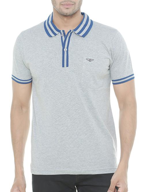 grey cotton tshirt - 11037518 - Very Small Image - 1