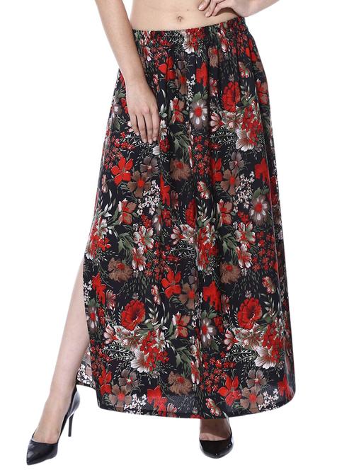 black crepe skirts - 11038373 - Very Small Image - 1
