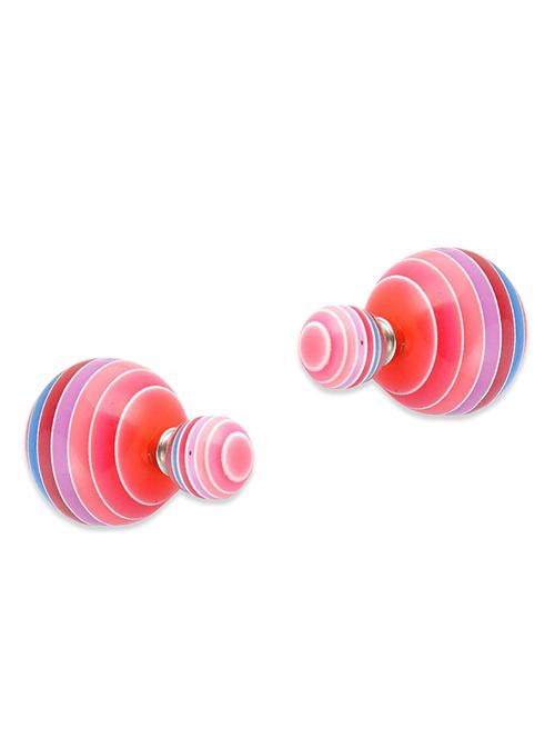 multi colored metal earring - 11040519 - Very Small Image - 1
