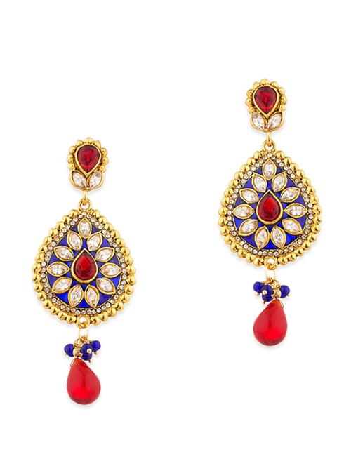 multi colored metal earring - 11040725 - Very Small Image - 1