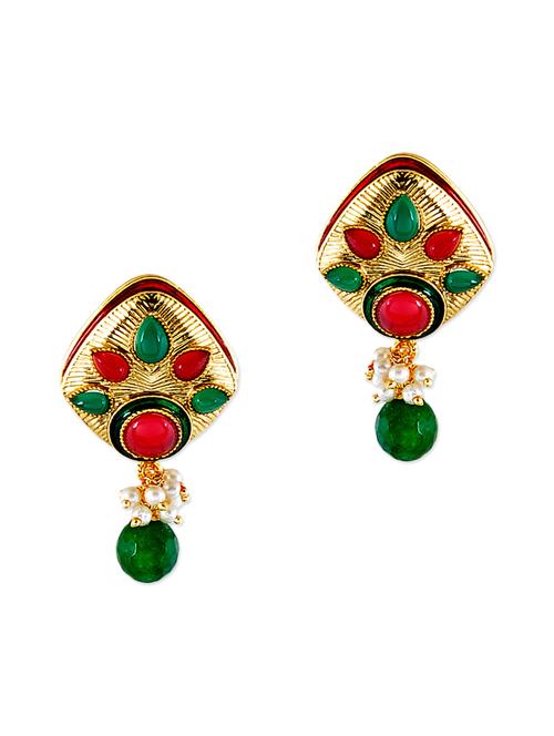 multi colored metal earring - 11040748 - Very Small Image - 1