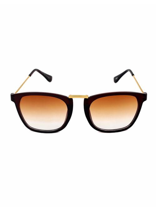 brown metal wayfarer men sunglass - 11043586 - Very Small Image - 1