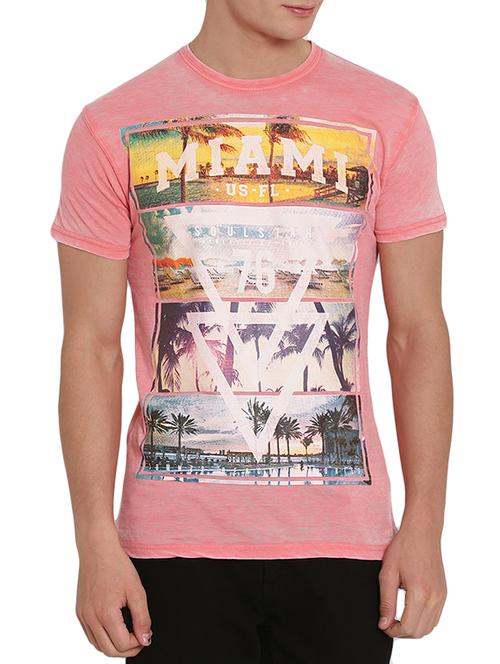 pink cotton tshirt - 11043913 - Very Small Image - 1