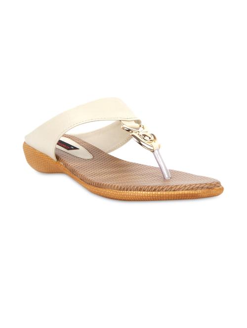 slip on toe separator flat sandals - 1104407 - Very Small Image - 1