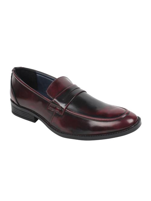 brown leatherette loafers - 11046021 - Very Small Image - 1