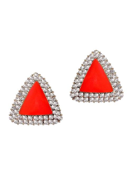 red metal alloy earring - 11048446 - Very Small Image - 1
