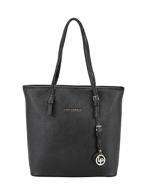 black leatherette handbag - 11052018 - Very Small Image - 1