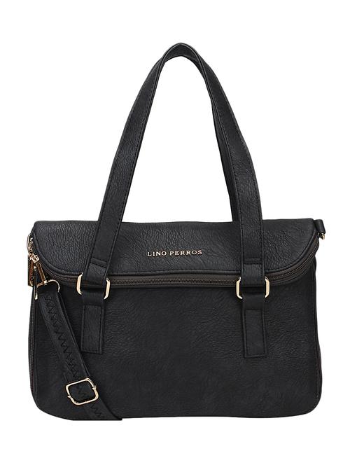 black leatherette handbag - 11052020 - Very Small Image - 1