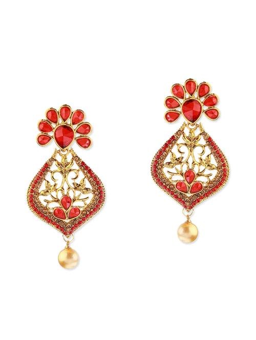 red metal earring - 11053424 - Very Small Image - 1