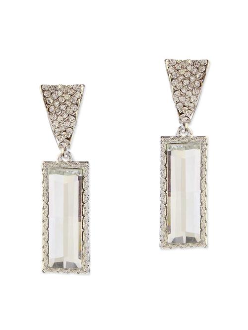 white metal earring - 11053498 - Very Small Image - 1