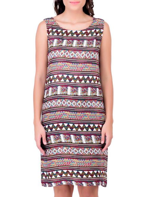 multi colored rayon dress - 11062860 - Very Small Image - 1
