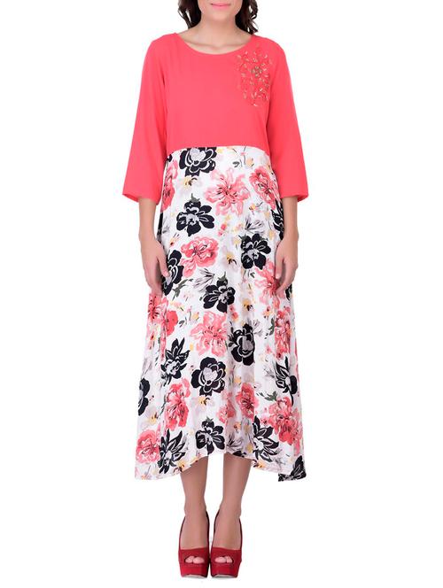 pink rayon dress - 11062875 - Very Small Image - 1