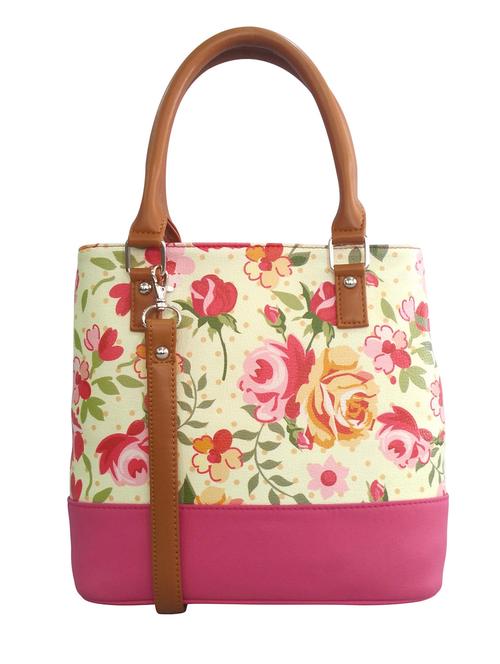 pink leatherette handbag - 11064732 - Very Small Image - 1