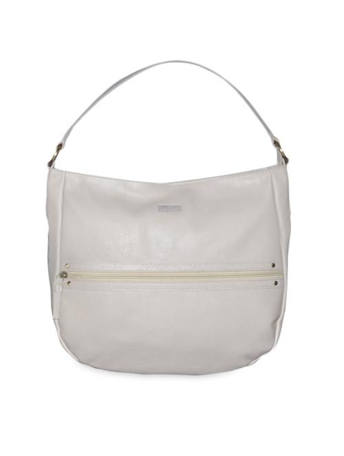 stylish cream leather handbag - 1106576 - Very Small Image - 1