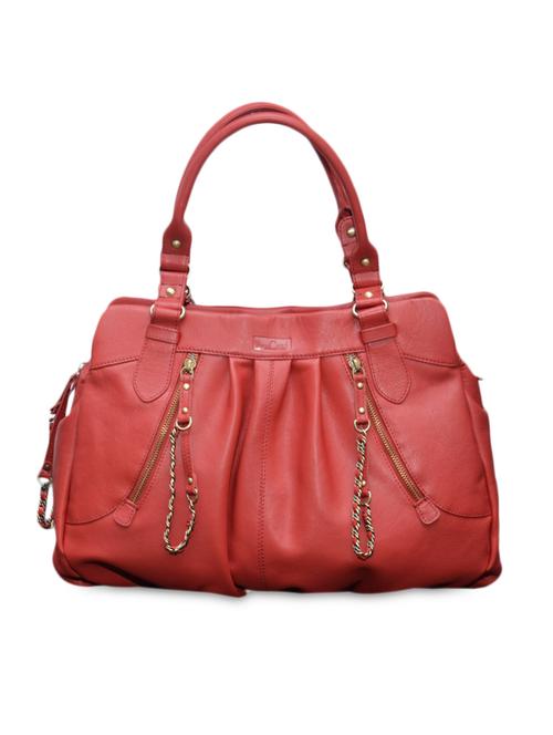 stylish red leather handbag - 1106596 - Very Small Image - 1