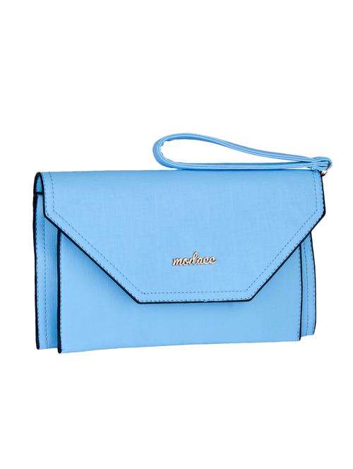 turquoise faux leather clutch - 1106733 - Very Small Image - 1