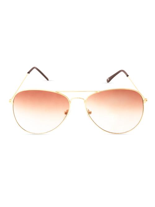metal frame brown shade aviator sunglass - 1106871 - Very Small Image - 1