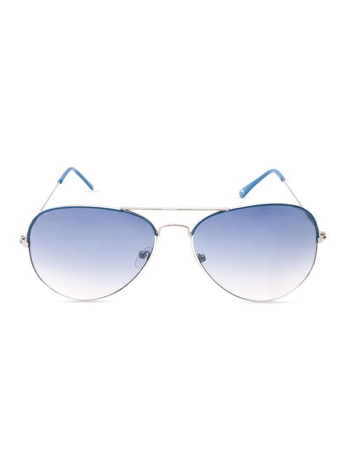half blue half silver frame aviator sunglass - 1106913 - Very Small Image - 1