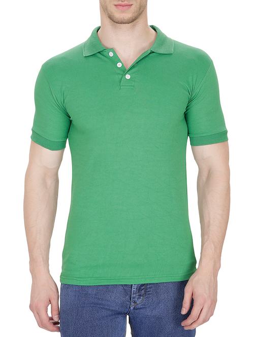 green cotton t-shirt - 11069406 - Very Small Image - 1