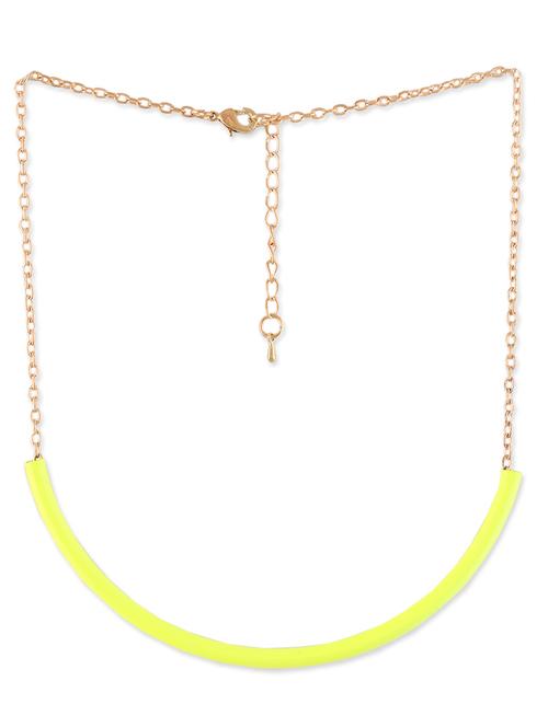 neon yellow neckpiece - 1107206 - Very Small Image - 1