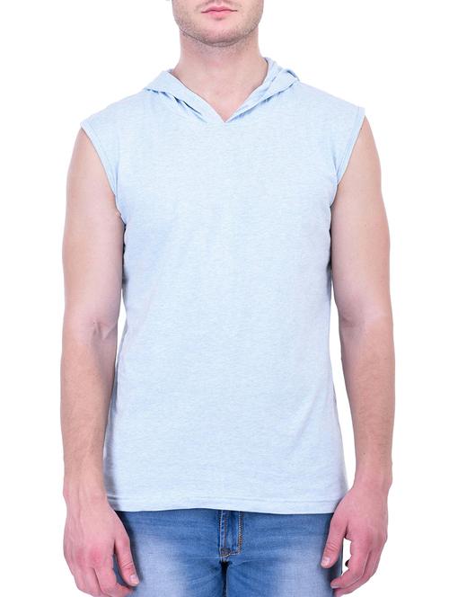 blue cotton sweatshirt - 11072450 - Very Small Image - 1
