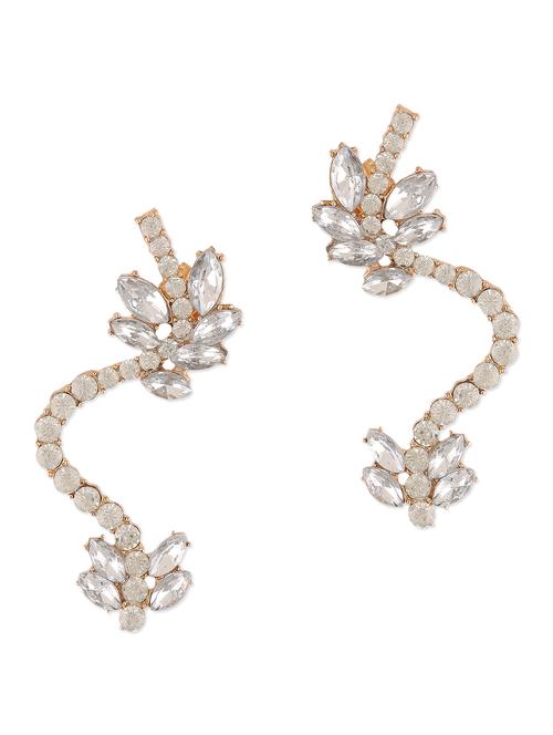 embellished kundan earrings - 1107250 - Very Small Image - 1