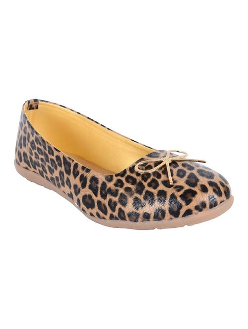 yellow faux leather ballerina - 11072617 - Very Small Image - 1